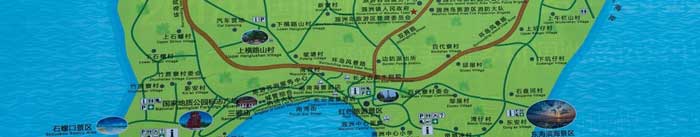 广西北海涠洲岛旅游导览地图3