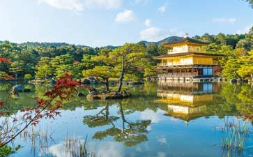 金阁寺-重庆到日本赏樱旅游