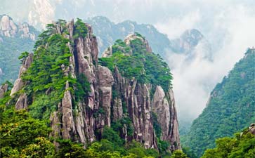 安徽黄山风景区景色-重庆中国青年旅行社