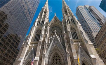 美国·纽约·第五大道圣派翠克教堂-重庆旅行社