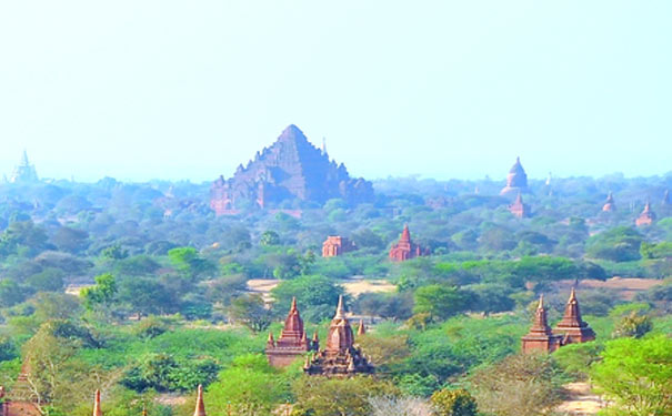 缅甸蒲甘古塔与寺庙-重庆到缅甸自驾游