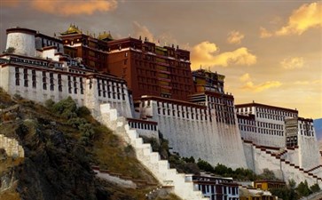 西藏拉萨布达拉宫-重庆自驾游