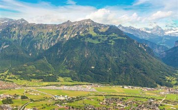 瑞士因特拉肯-欧洲瑞士德国旅游