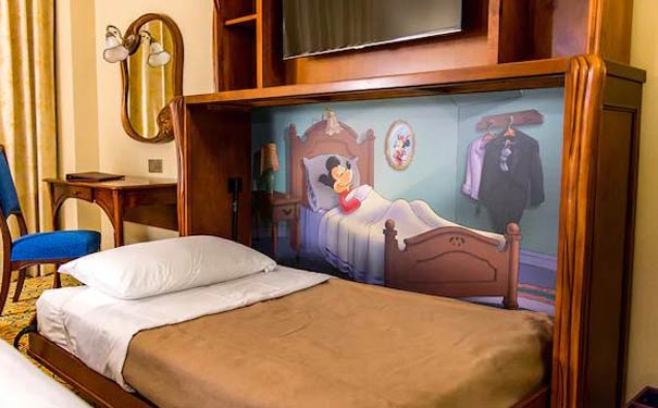 上海迪士尼乐园酒店儿童床