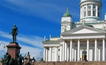 芬兰赫尔辛基大教堂-北欧旅游-重庆旅行社
