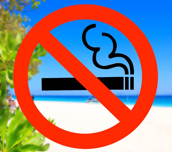泰国旅游注意沙滩禁烟