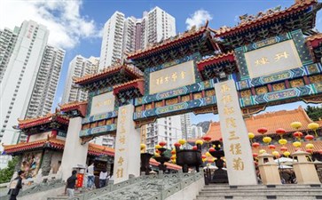黄大仙庙-香港旅游-重庆青年旅行社