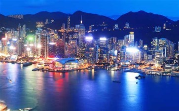 香港维港夜景-重庆夕阳红旅游-重庆中国青年旅行社