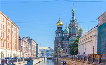 圣彼得堡滴血大教堂-第4天俄罗斯旅游景点