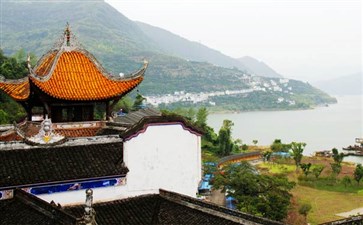 上岸游张飞庙-重庆中国青年旅行社