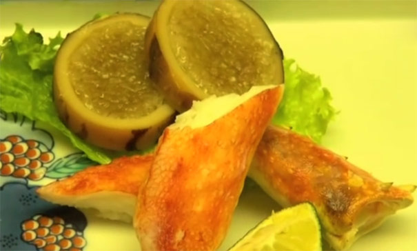 日本海鲜料理有哪些：北海道烤雪场蟹
