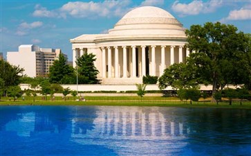 华盛顿杰佛逊纪念堂-重庆到美国+加拿大+墨西哥旅游
