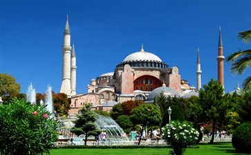 圣索菲亚大教堂-重庆到土耳其旅游费用
