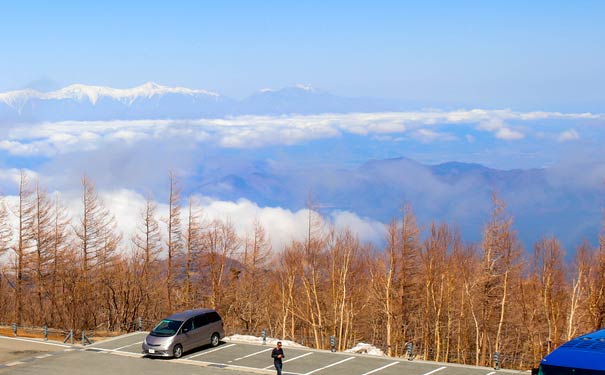日本富士山五合目云海
