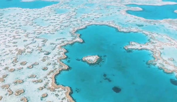 澳大利亚大堡礁心形岛