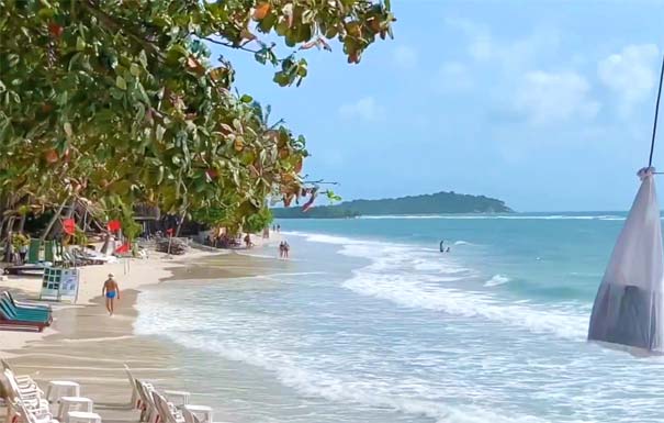 泰国苏梅岛旅游：查汶海滩