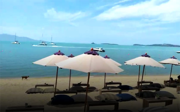 泰国旅游：苏梅岛波普海滩