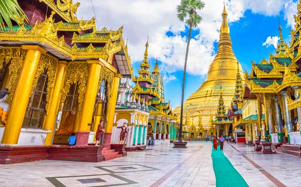 缅甸旅游景点推荐：仰光大金塔