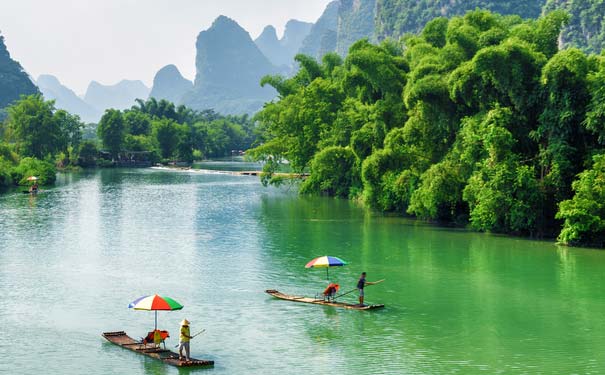 桂林旅游：遇龙河