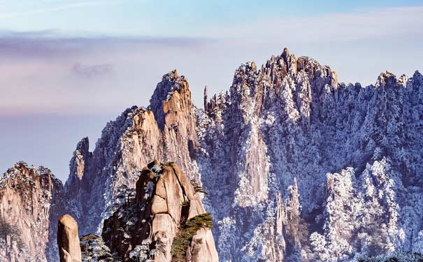 国内冬季旅游地点推荐：安徽黄山