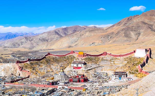西藏旅游景点：江孜白居寺