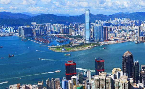 香港旅游：维多利亚港