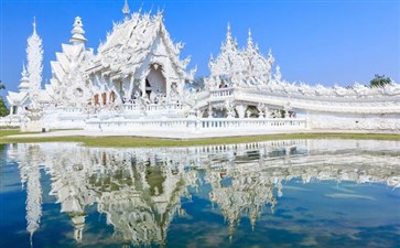 泰国清迈旅游：清莱白庙