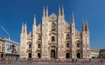 欧洲旅游：意大利米兰米兰大教堂
