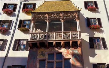 欧洲旅游：奥地利因斯布鲁克黄金屋顶