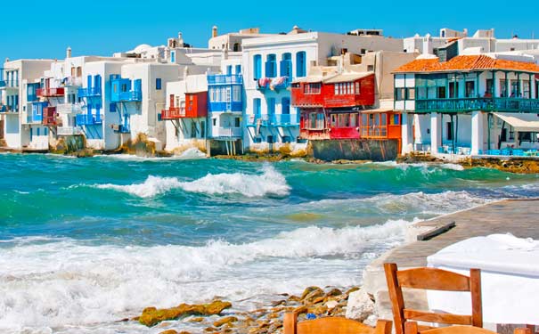 希腊雅典+爱琴海深度半自由行10天旅游[圣托里尼岛+米克诺斯岛]
