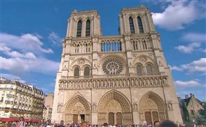 巴黎圣母院简介 法国巴黎圣母院大教堂