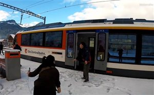 [欧洲旅游]瑞士旅游交通之卢塞恩到因特拉肯火车(金色山口列车)