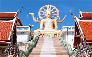 苏梅岛最神圣的建筑【帕雅寺】旅游