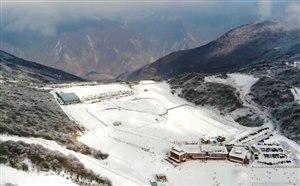 四川九鼎山太子岭滑雪场开放时间/雪道介绍/开放时间/景区导览图/卫星地图