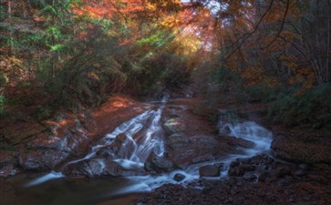 四川黎坪光雾山自驾旅游-重庆自驾游赏红叶