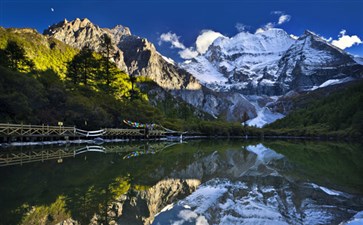 稻城沿途风光-稻城亚丁旅游线路