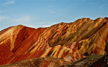 张掖丹霞地貌旅游-西北夕阳红旅游线路