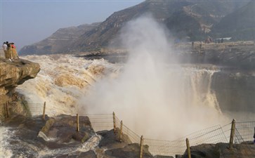 壶口瀑布-重庆夕阳红旅游-重庆到山西旅游团