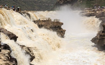 壶口瀑布-重庆夕阳红旅游-重庆到山西旅游团