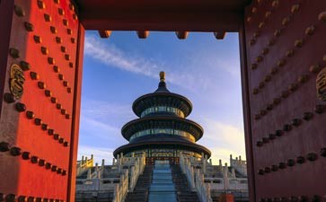天坛公园-重庆到北京旅游