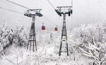 重庆到西岭雪山旅游_重庆青年旅行社