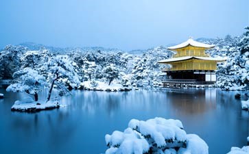 京都金閣寺-冬季日本旅游-重慶旅行社