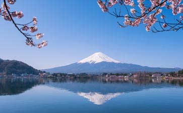富士山-重庆到日本旅游