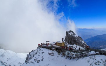 玉龙雪山-重庆到云南旅游