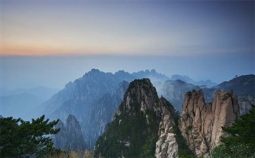 大美黄山景色-重庆到黄山旅游