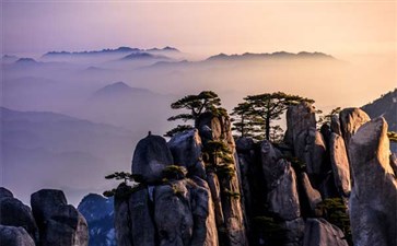 黄山云海风光-重庆到黄山千岛湖旅游