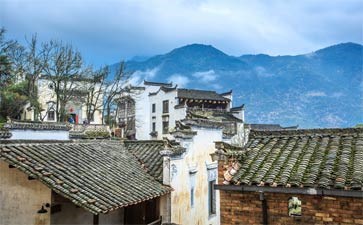 婺源篁岭乡村风景-重庆到婺源旅游