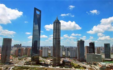 华东江南旅游景点上海金茂大厦-重庆青年旅行社