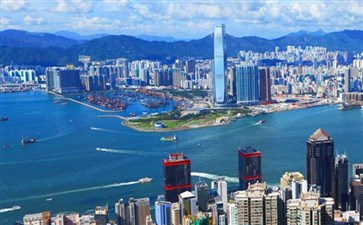 香港·太平山顶观香港风景-重庆旅行社