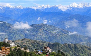 尼泊尔·纳加扩特远眺喜马拉雅山脉-重庆中国青年旅行社